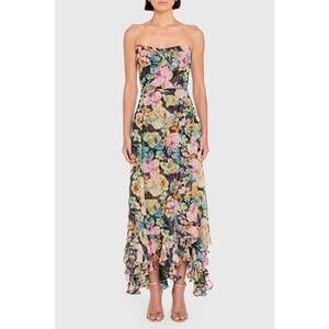 NEW AMANDA UPRICHARD monterey dress in lisboa print